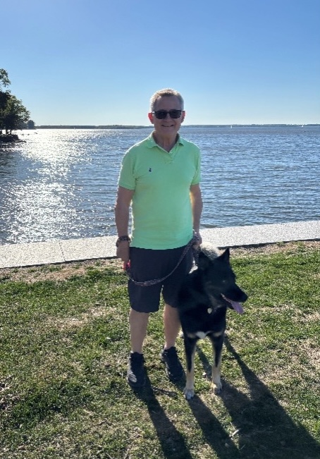 Mr. Bozzo and his dog